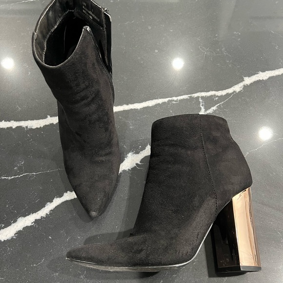 Boot heels - Black and light gold - Picture 1 of 5